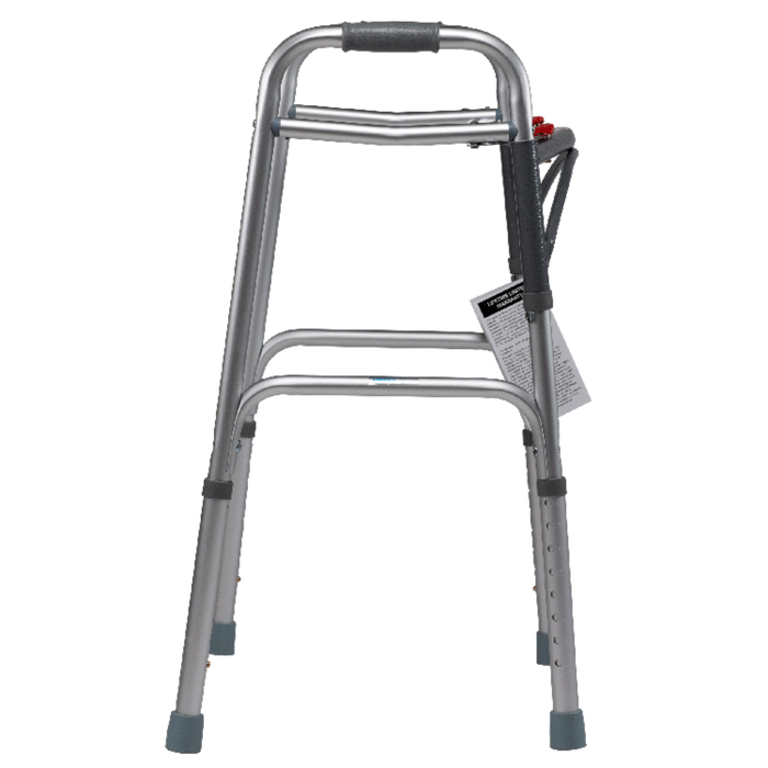 Dynarex Adult Two Button Folding Walker