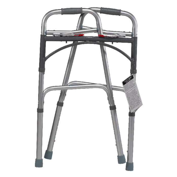 Dynarex Adult Two Button Folding Walker