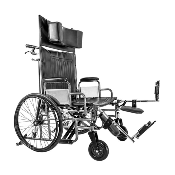 Dynarex Bariatric Reclining Wheelchair w/ ELR