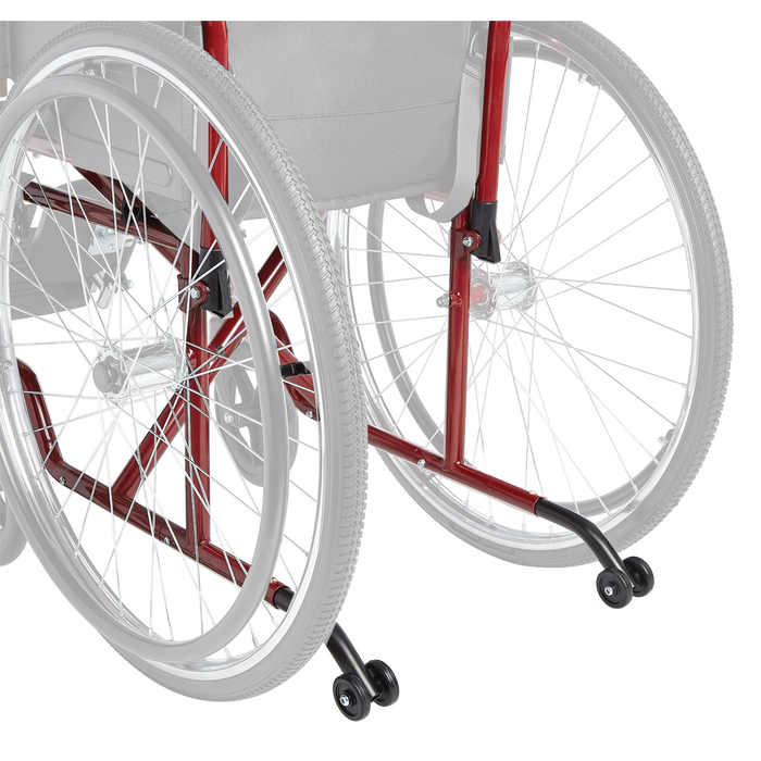 Anti-tippers for Ziggo Wheelchair