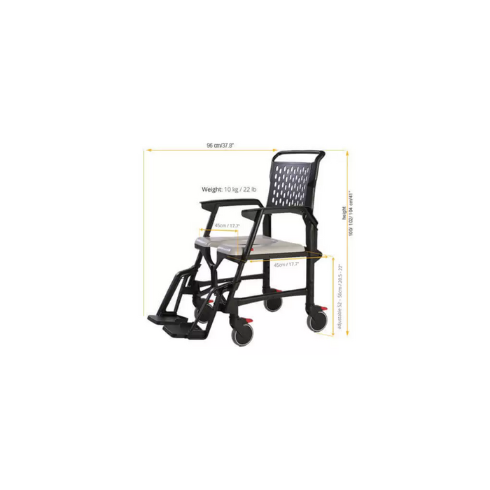 Seatara BathMobile Folding Shower Chair