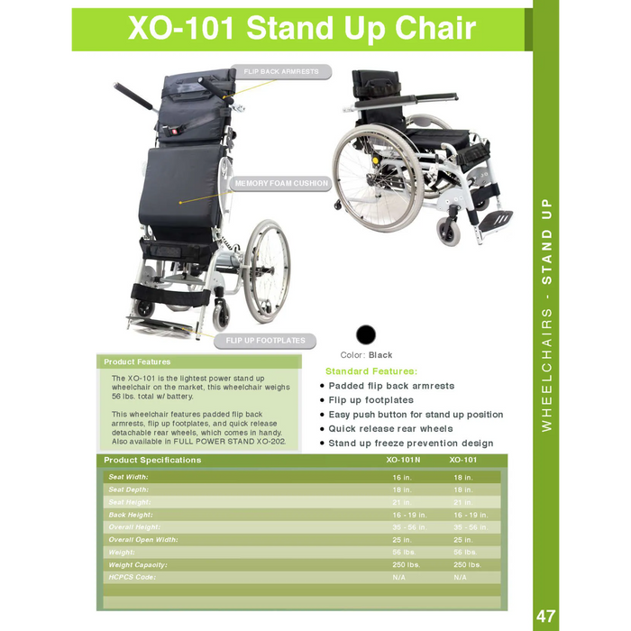 Karman Healthcare Companion Push Handles for XO-101