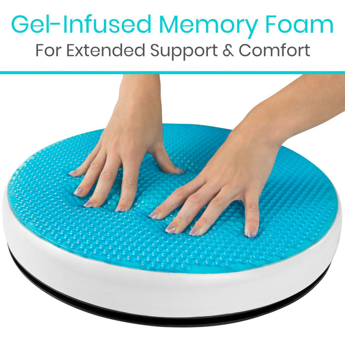 Vive Health Gel Swivel Seat Cushion