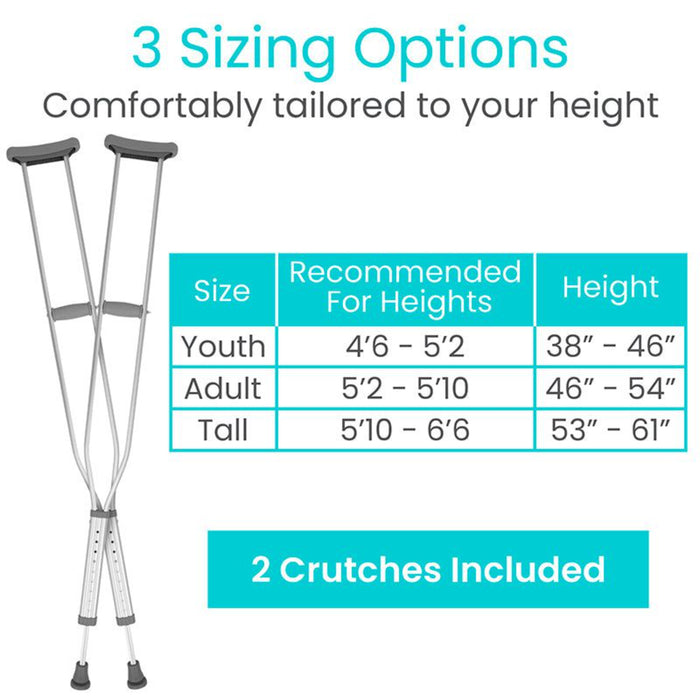 Vive Health Crutches