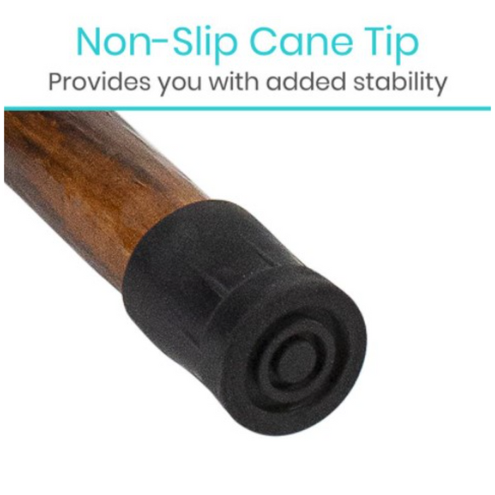 Vive Health Wooden Walking Stick