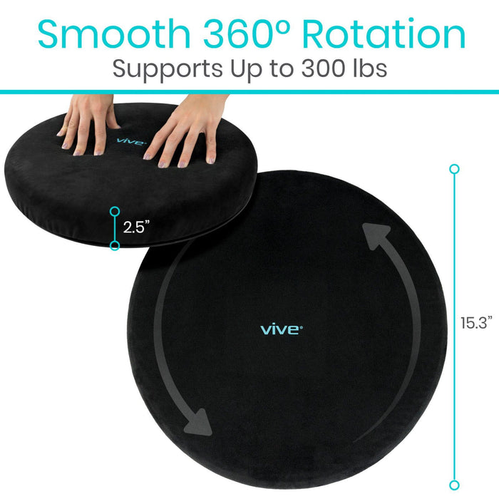 Vive Health Gel Swivel Seat Cushion