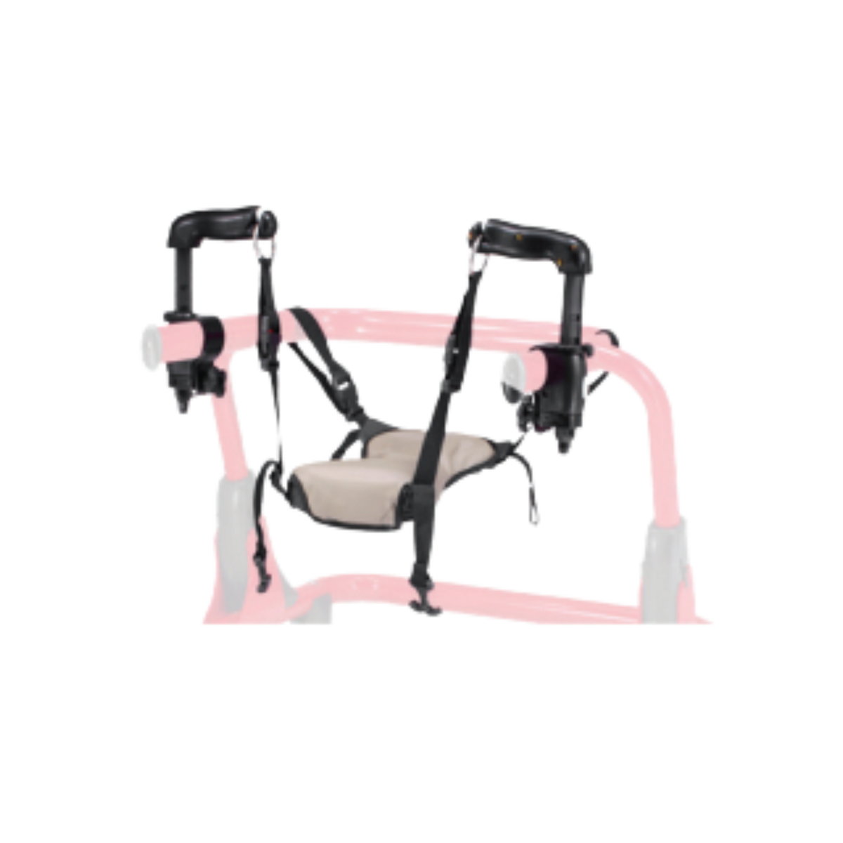 Hip Positioner with pad for Pivot Gait Trainer — Medical Recovery Store