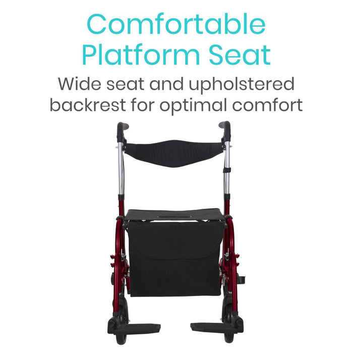 Vive Health Wheelchair Rollator